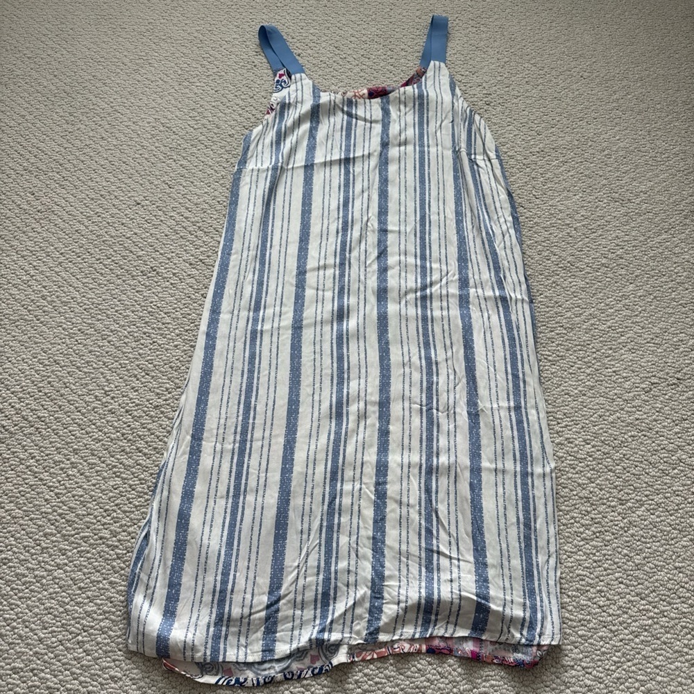 Reversible Tribal A line midi Dress - Picture 7 of 7